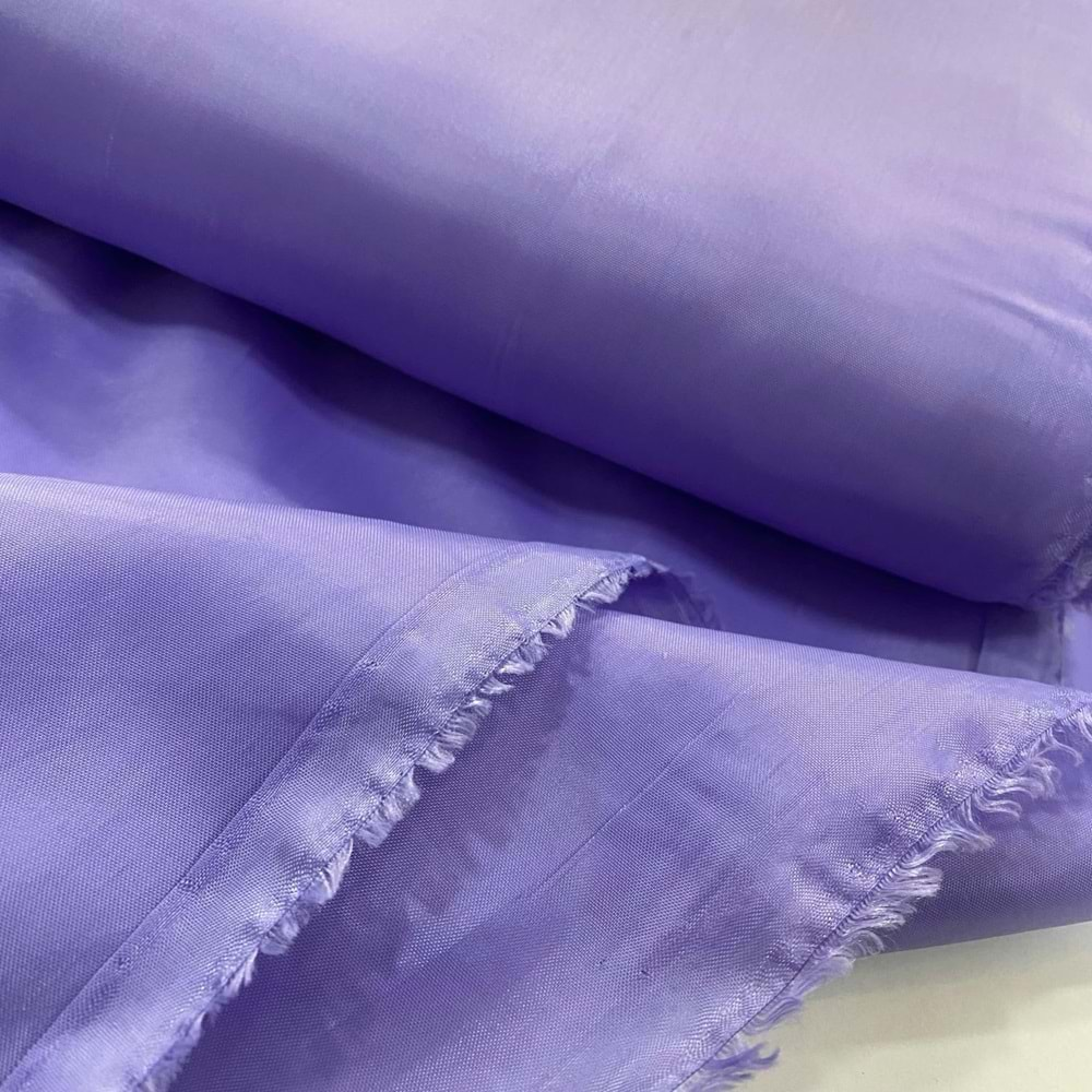 metezer kumaş polyester ipek astar mont ceket için 100x150 santim - lila