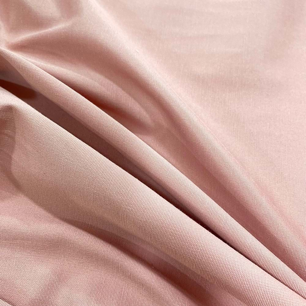 trençkotluk pantolon eteklik kumaş %70 pamuk %30 polyester - uçuk pembe