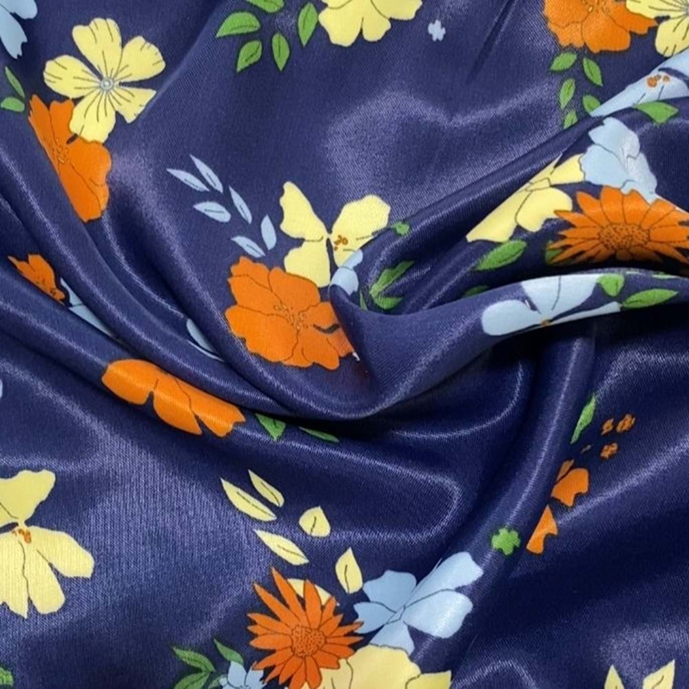 floş ipek saten kumaş dökümlü elbiselik