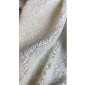 tek yüzlü peluş welsoft kumaş - ST00022-beyaz-STANDART