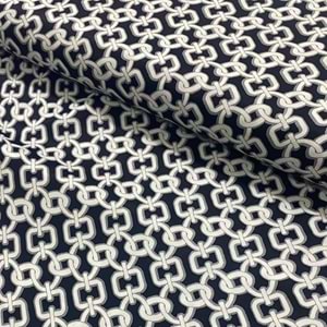 floş ipek saten kumaş dökümlü elbiselik zincir desenli