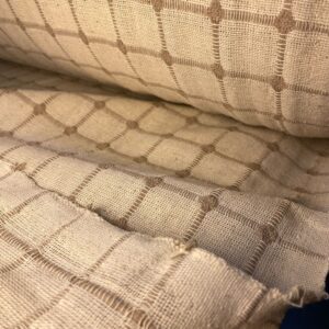 Ham keten kumaş amerikan servis runner  ev tekstil kumaşı - krem