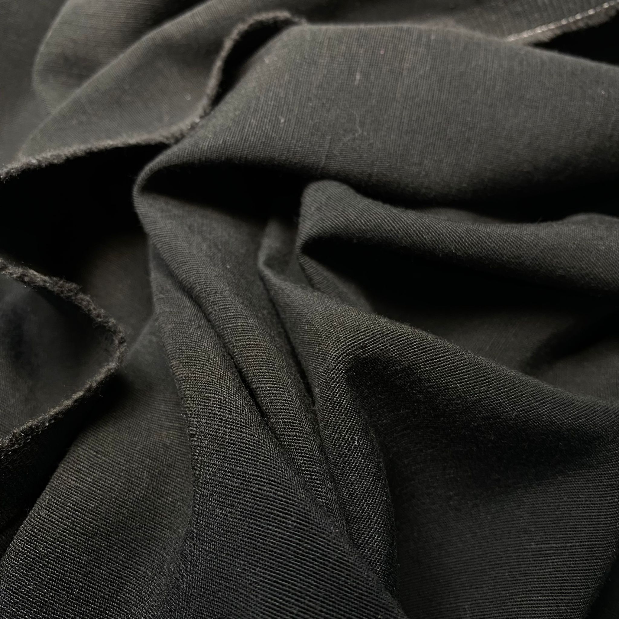 taşlanmış mekanik keten kumaş pantolon ferace elbiselik 1 taşlanmış mekanik keten kumaş pantolon ferace elbiselik